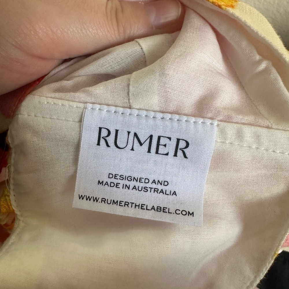 NWT Rumer Sunshine Crop Top - Picture 6 of 9